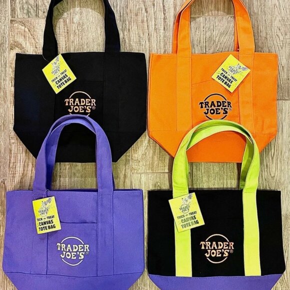 Trader Joe's Trick or Treat Mini Tote Set  NWT - Picture 1 of 1